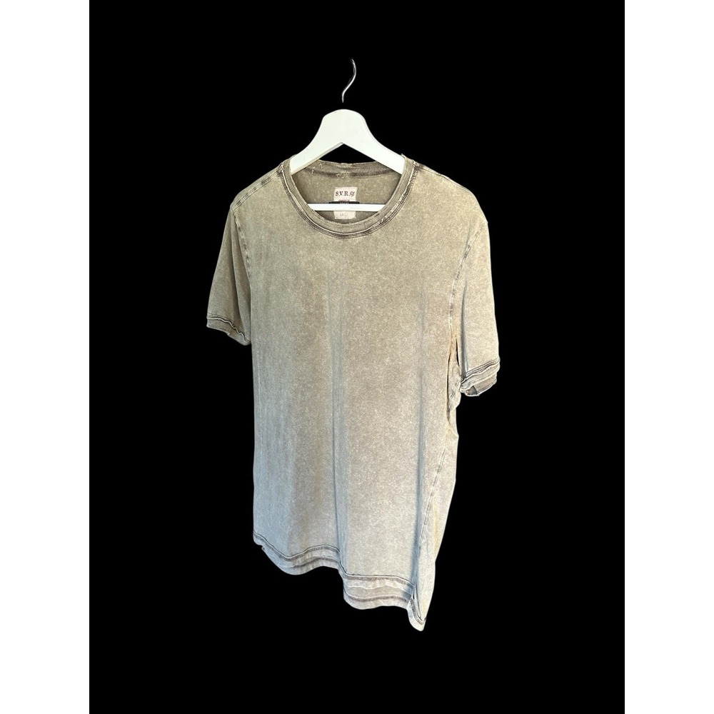 Sevres Men's Tshirt‎ Made In Italy Sz Medium Estimated No Sz Tag Beige - Picture 3 of 12